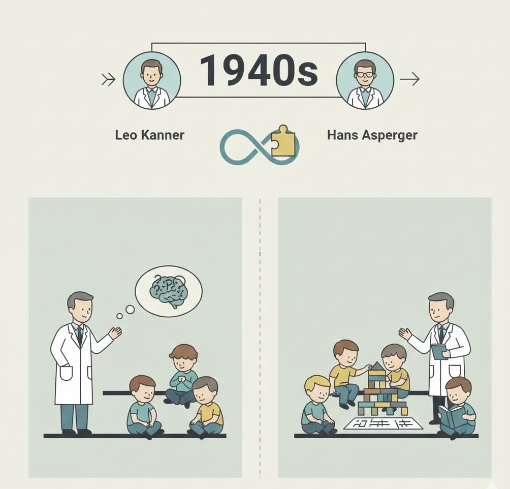 Leo Kanner ve Hans Asperger